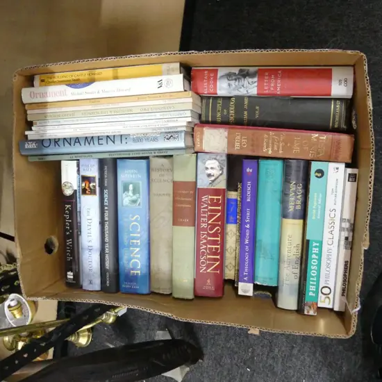 BOX OF ASST BOOKS