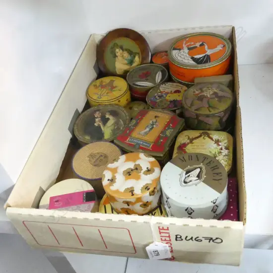 LG COLLECTION OF VINTAGE COMPACTS & POWDER BOXES, SOME UNOPENED