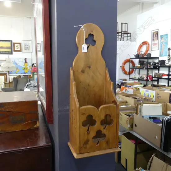 IRISH PINE CANDLE BOX H.580mm