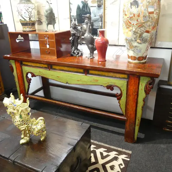 LGE MONGOLIAN LACQUERED SIDE BOARD 2050 x 600 x 900mm