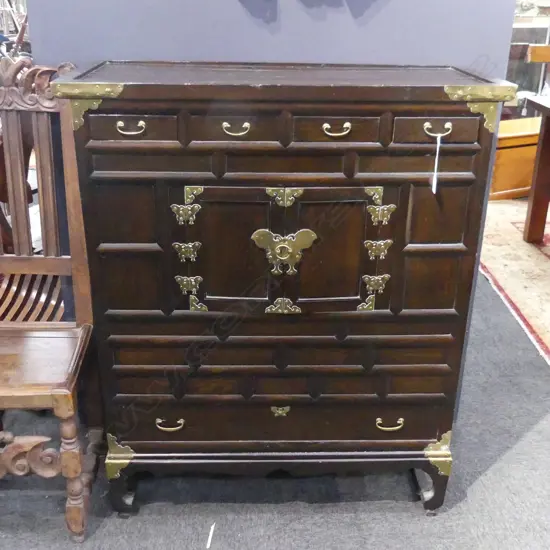 LGE KOREAN CHEST; DARK FINISH 945x400x1130mm