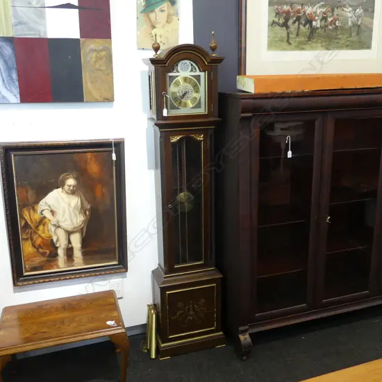 'TEMPUS FUGIT' GRANDFATHER CLOCK H.1730mm