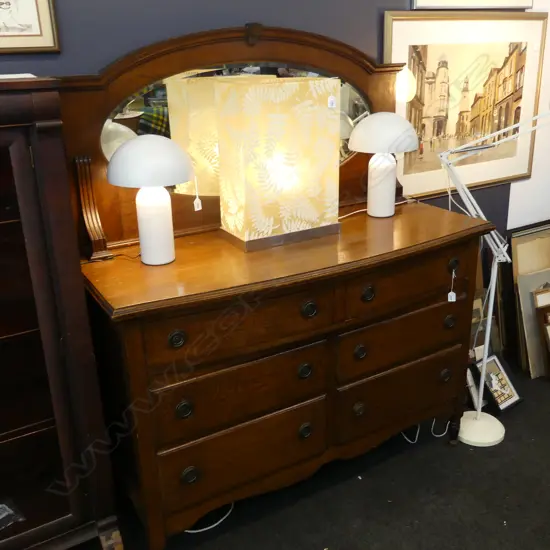 OAK DRSSER w. 6 DRAWERS 1400x560x1650mm...