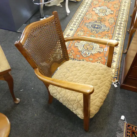 UPHOLSTERED FIRE SIDE CHAIR