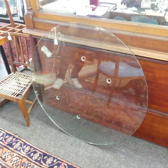 GLASS TABLE TOP 900mm dia