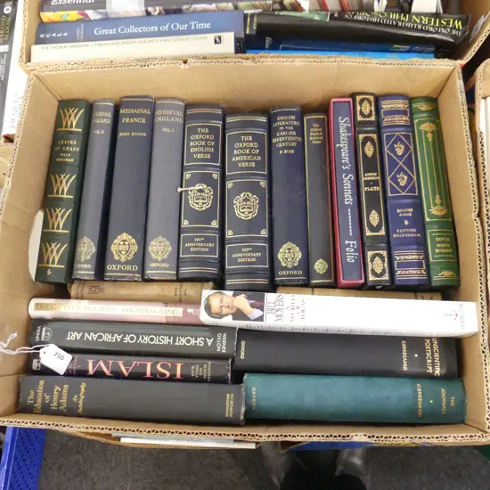 BOX OF ASST BOOKS