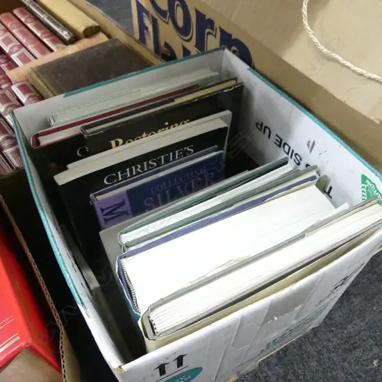 BOX LOT 10 BOOKS; ANTIQUES INTEREST