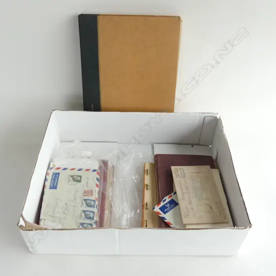 ASST STAMPS AND STAMP ALBUM