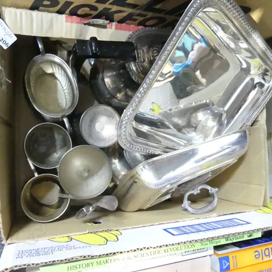 LOT ASST EP WARE COFFEE SERVICE/ENTREE DISH/GOBLETS ETC