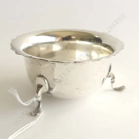 SILVER BOWL 3 LEGS Dia.90mm. 86gms
