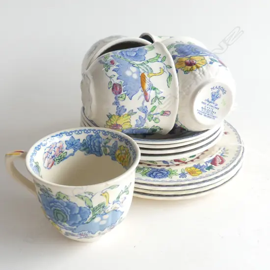 4 MASONS REGENCY TRIOS + 1 SPARE CUP