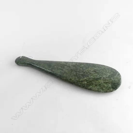 LGE POUNAMU MERE 20THC 458mm.