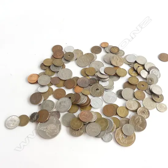 ASST. ORIENTAL / PACIFICA COINS; CHINA, FIJI, HONG KONG, SINGAPORE ETC