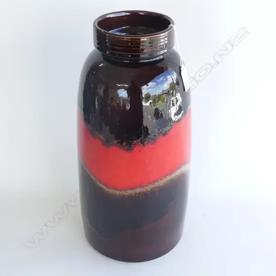 LARGE RETRO GERMAN VASE H.380mm