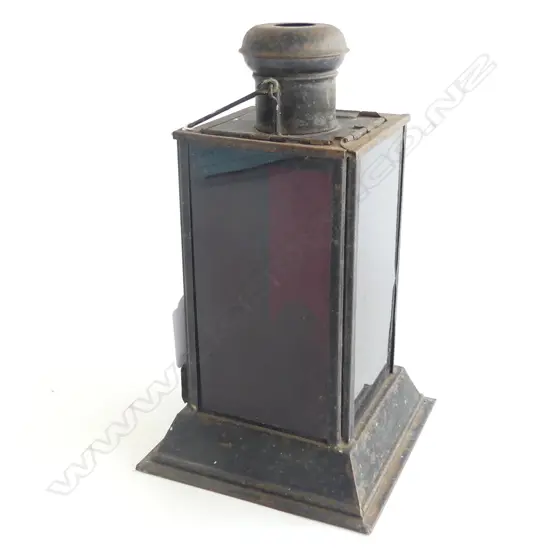 VINTAGE SIGNAL LANTERN H.250mm