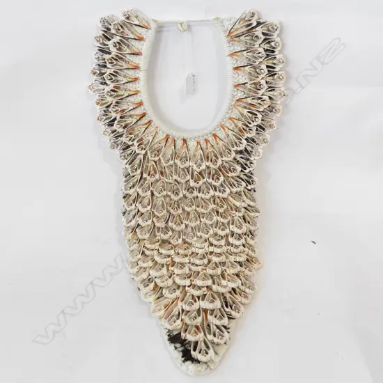 TRADITIONAL PACIFICA COSTUME SHELL NECKLACE 600mmL