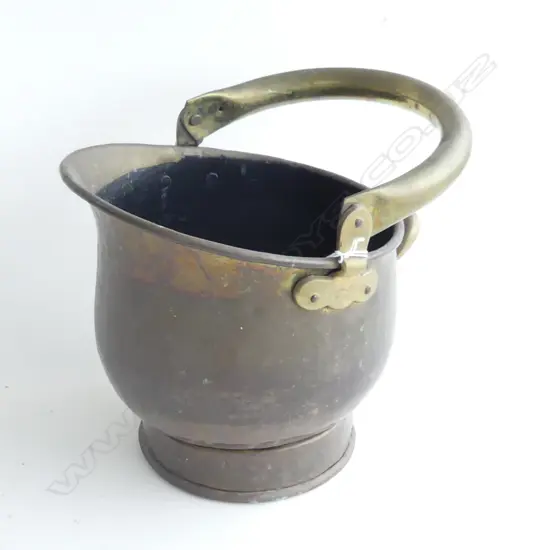 SML BRASS COAL BUCKET