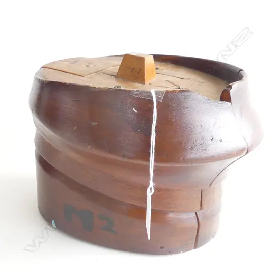 VINTAGE WOODEN HAT BLOCK