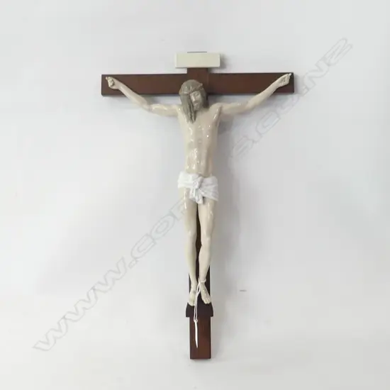 LLADRO  “OUR SAVIOR” CRUCIFIX – H.450mm.