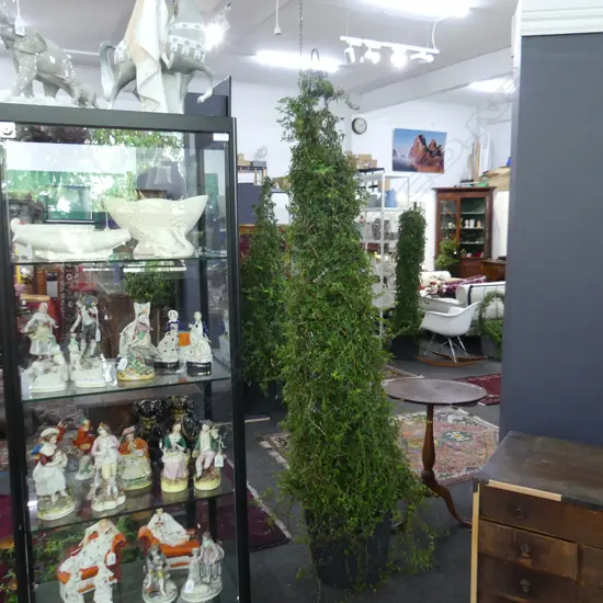 EXTRA LARGE IVY TOPIARY CONE H.2150mm