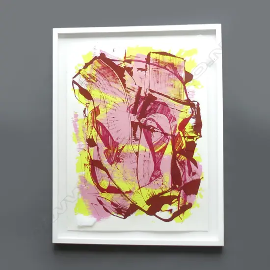 JUDY MILLAR 'NEW EARS' SCREEN PRINT 760 x 560mm 20/60 SIGNED & DATED '08