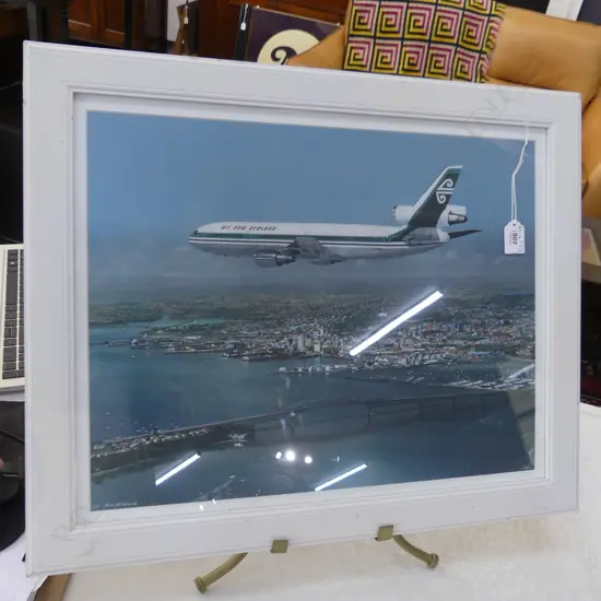 WHITES AVIATION PRINT 'AUCKLAND' 360 x 465mm