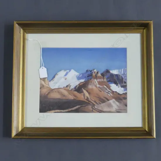 DRAGO DOSEN 'MOUNTAIN' W/C SIGNED & DATED 2016 210 x 280mm