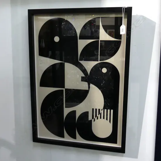 BAUHAUS FRAMED B&W 1920'S POSTER - DIGITAL PRINT, ULTRACHOME SATIN  400 x 580mm