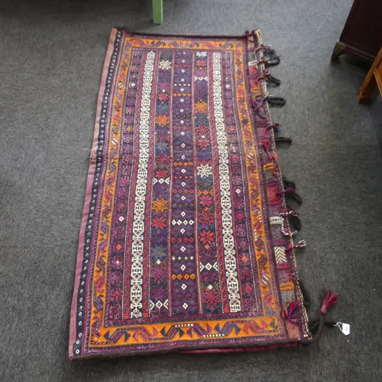 LGE HAND KNOTTED TRIBAL BEDDING BAG 1550 x 800mm