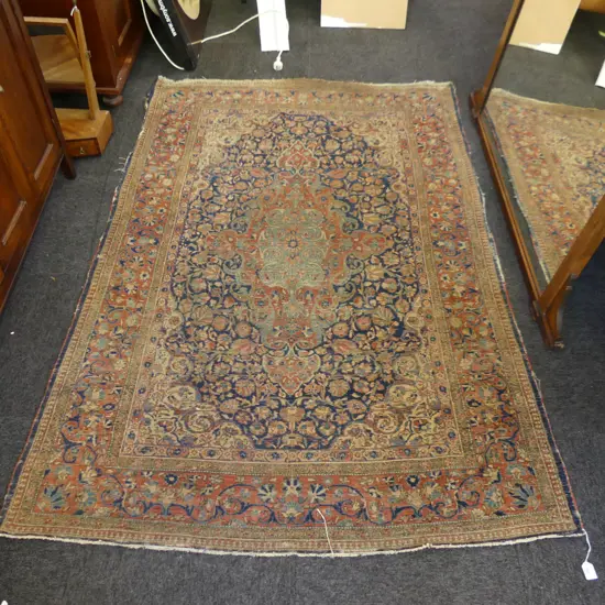 FINELY HAND KNOTTED WOOL PILE RUG