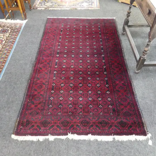 HAND KNOTTED WOOL PILE IRANIAN BELOUCH 1950 x 1130mm
