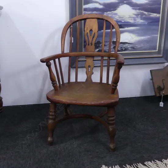 OLD OAK CHILDRENS CHAIR