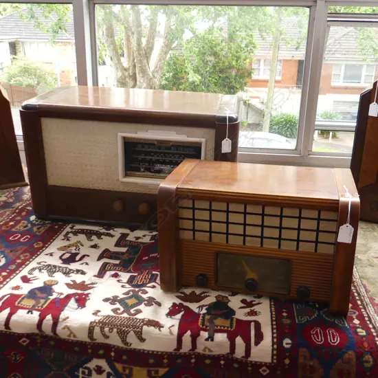 ULTIMATE TABLE TOP RADIO 580 x 270 x 340mm AND PACEMAKER TABLE TOP RADIO 375 x 210 x 240mm