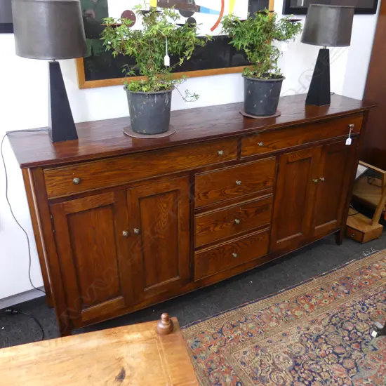 BOYCE & SONS OAK 'PROVIDENCE' SIDEBOARD 1800 x 400 x 910mm