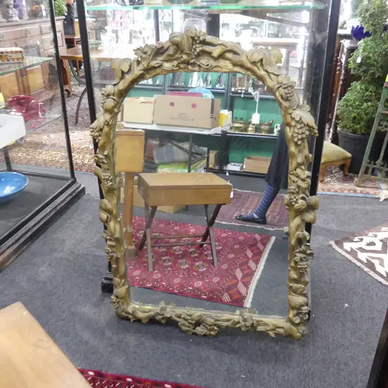 LARGE GILT GESSO MIRROR 800 X 1240mm