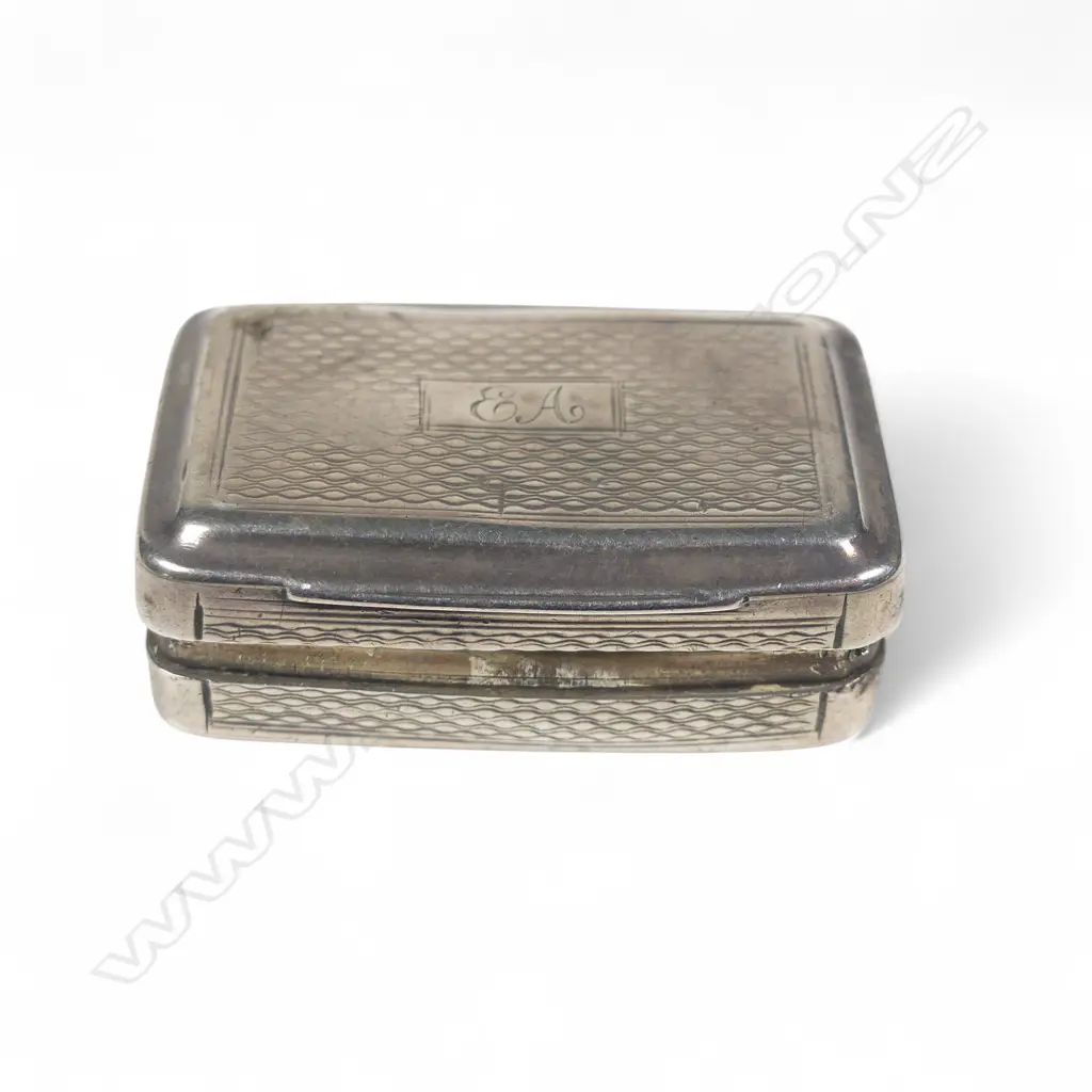 A George III sterling silver vinaigrette, Birmingham 1818 by John Shaw, Image 1++