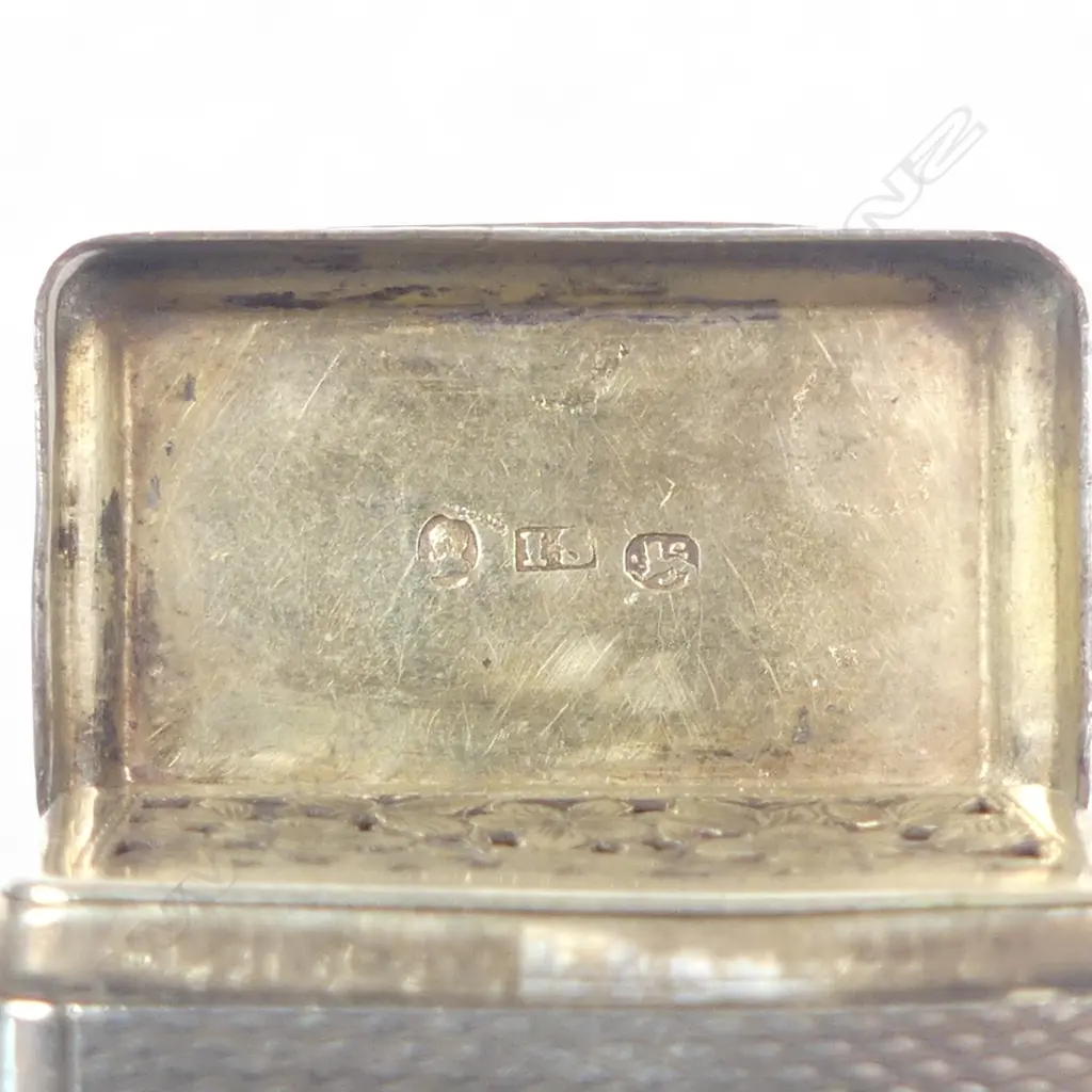 A George III sterling silver vinaigrette, Birmingham 1818 by John Shaw, Image 1++