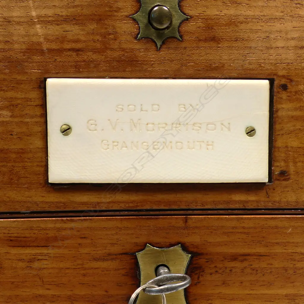 An early 20thC two day marine chronometer by William Woods, Maker to the Admiralty, 69 Lord Street, Liverpool, numbered 612, running, Image 1++