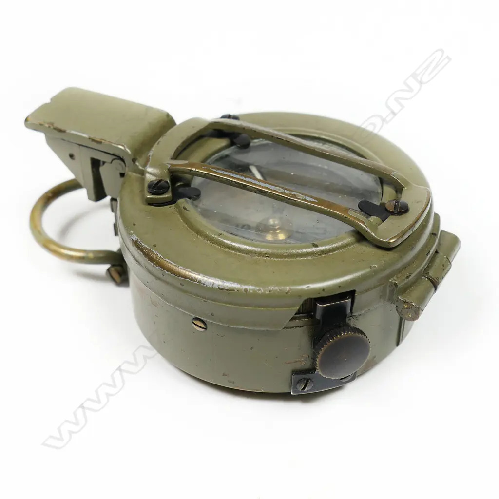 Stanley (maker) Francis Barker design military M-73 type, Mils liquid filled prismatic compass, Image 1++