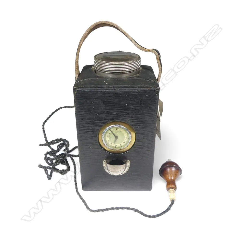 A battery operated illuminated nightstand pocket-watch case, Image 1++