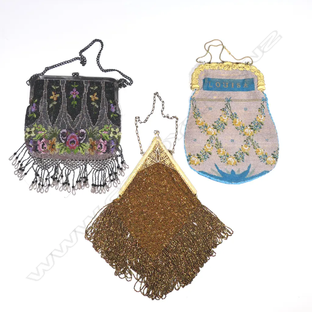 Three fancy beaded bags, Image 1++