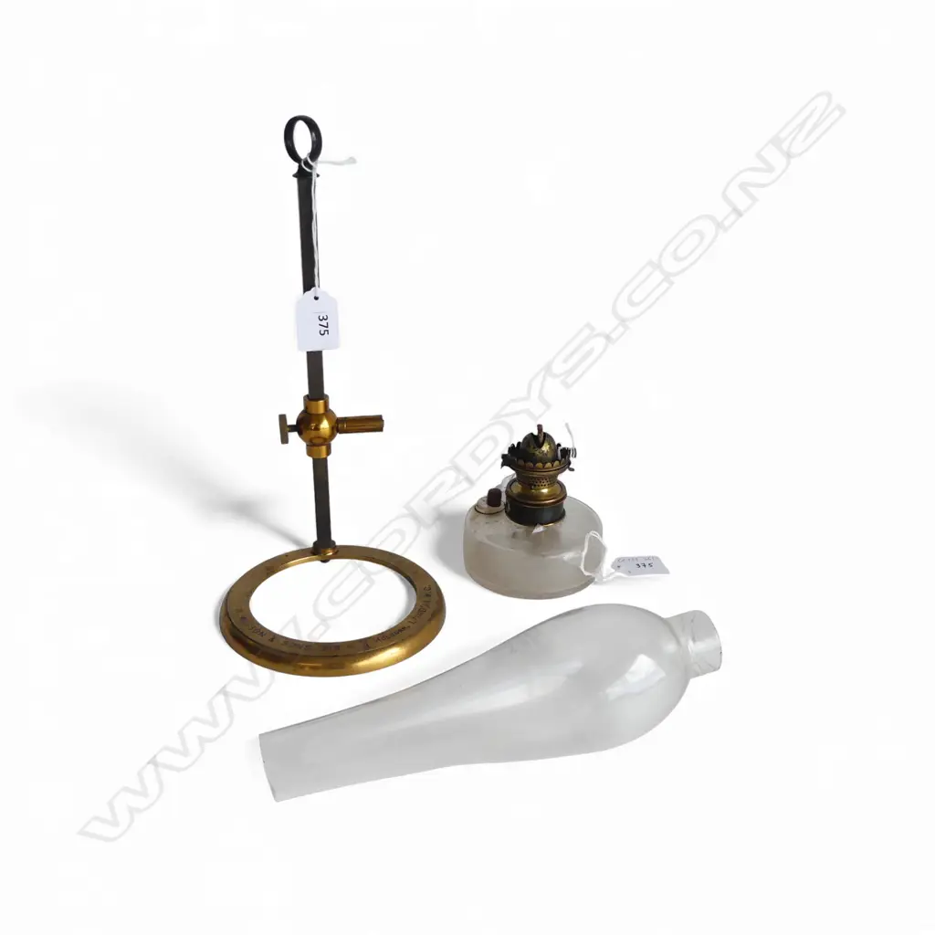 An 1890s 'Bockett-type' paraffin microscope lamp by W. Watson & Sons, 313 High Holborn, London  W.C., Image 1++