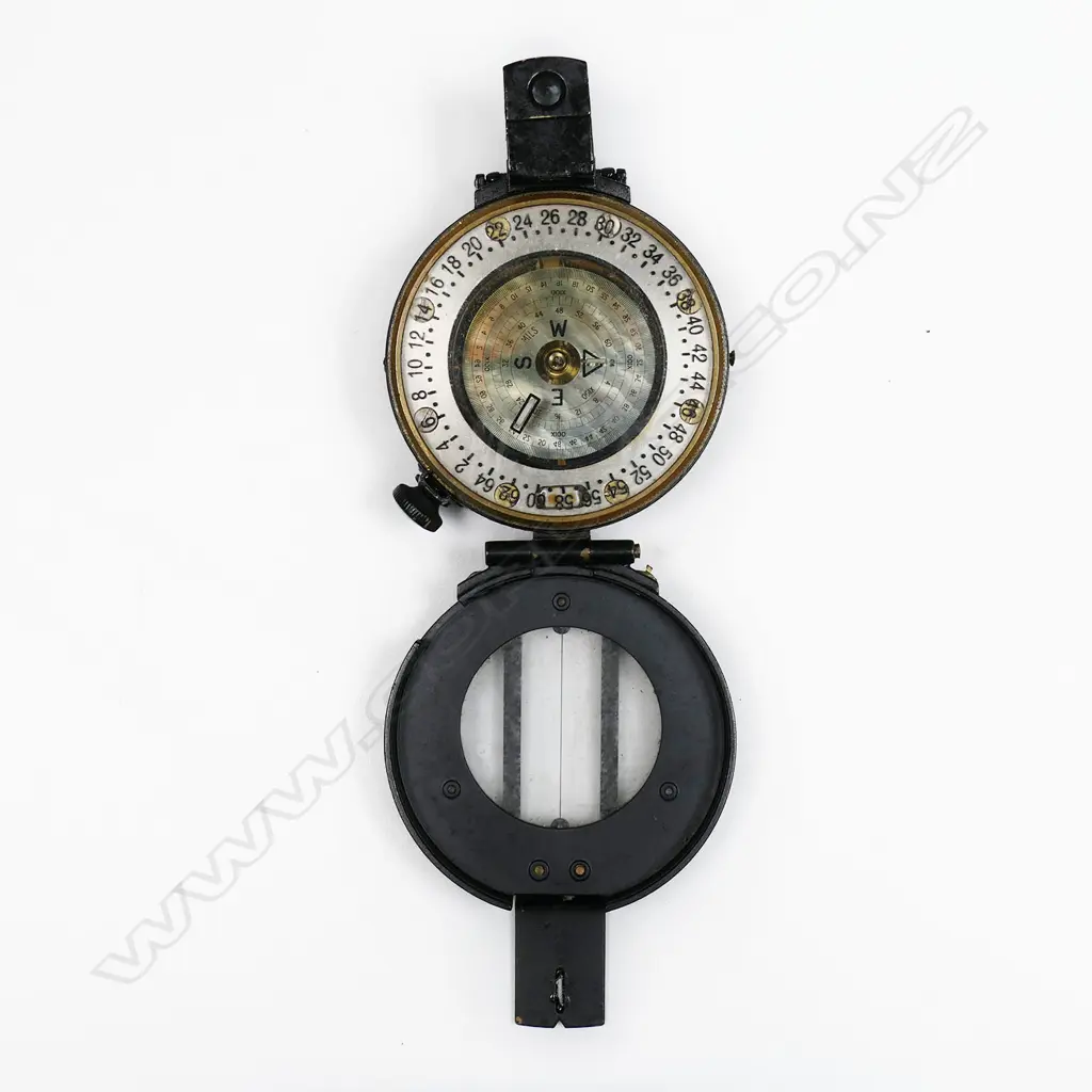 USIL (maker) Francis Barker design military M-73 type, Mils liquid filled prismatic compass, Image 1++