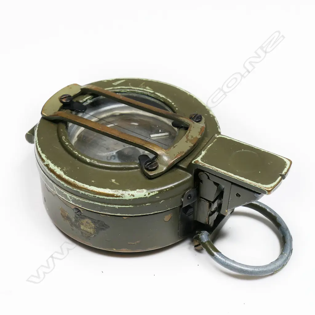 Stanley (maker) Francis Barker design military M-73 type, Mils liquid filled prismatic compass, Image 1++