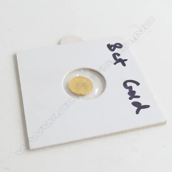 SM 8CT GOLD 1851 COIN (possibly repro)