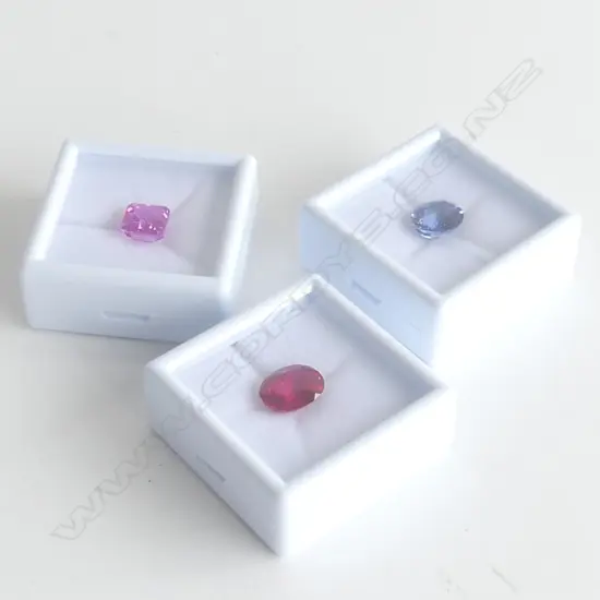 THREE GEMSTONES -  FAUX GEM STONES