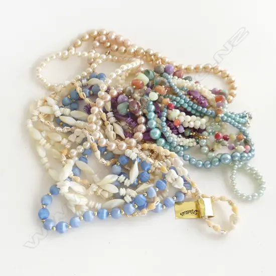 BAG BEAD & SHELL JEWELLERY