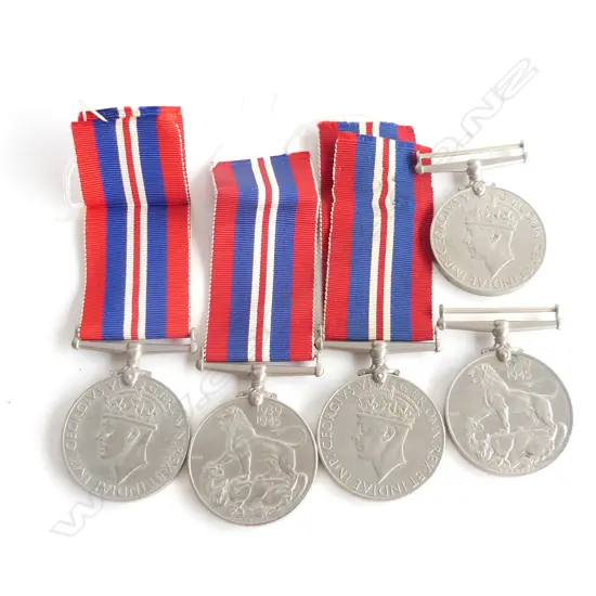 5 1939-45 WAR MEDALS