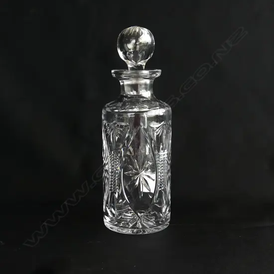 WEBB CORBETT CUT CRYSTAL SPIRIT DECANTER H. 250MM