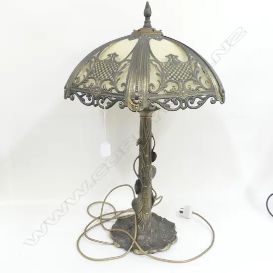 ART NOUVEAU STYLE LAMP H.650mm
